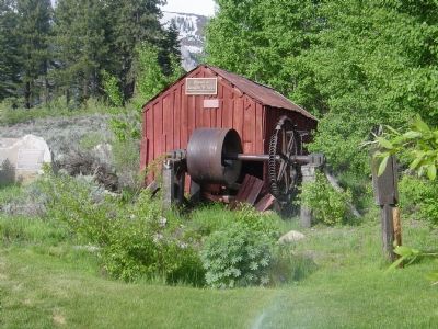 Historic Knight Wheel - Marker, Wheel & Generator House. Click for full size. Historic Knight Wheel - Marker, Wheel & Generator House image. Click for full size.