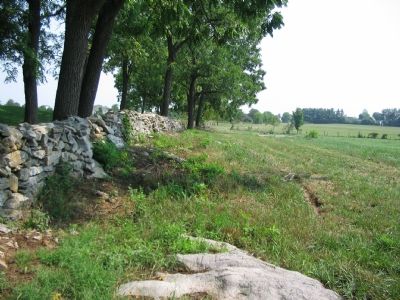 The Stone Wall Looking East image. Click for full size.