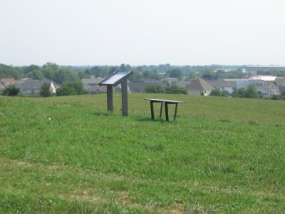Looking East Past the Marker. Click for full size. Looking East Past the Marker image. Click for full size.