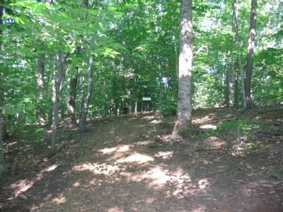 Left Flank of the Confederate Line. Click for full size. Left Flank of the Confederate Line image. Click for full size.