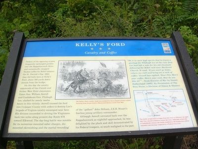 Kelly's Ford Marker image. Click for full size.