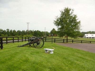 Artillery Piece near Kelly's Ford Marker image. Click for full size.