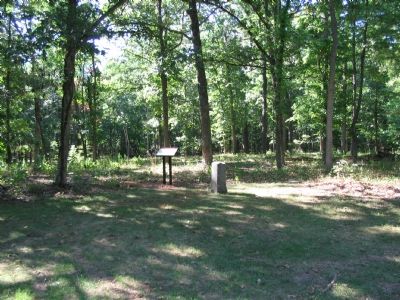 Clinton Hatcher Marker and Memorial Stone. Click for full size. Clinton Hatcher Marker and Memorial Stone image. Click for full size.