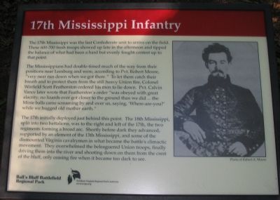 The Current 17th Mississippi Marker. Click for full size. The Current 17th Mississippi Marker image. Click for full size.