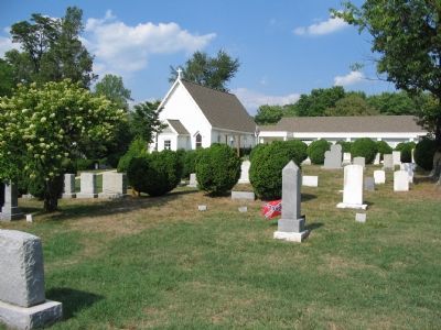 St. John’s Episcopal Church Cemetery image. Click for full size.