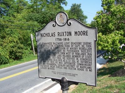 Nicholas Ruxton Moore Marker image. Click for full size.