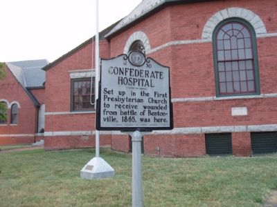 Confederate Hospital - Facing North image. Click for full size.