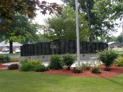 Community Veterans Memorial (on the grounds) image. Click for full size.
