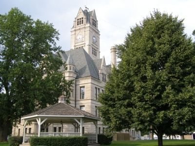 Jasper County Courthouse, Rensselaer image. Click for full size.