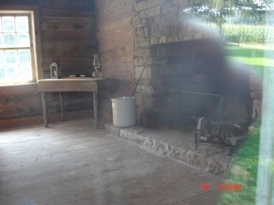 Hearth as Seen Through a Window. Click for full size. Hearth as Seen Through a Window image. Click for full size.