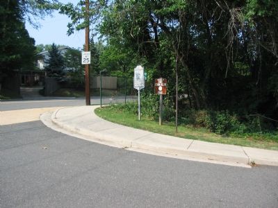 Earthworks Stand behind the Marker. Click for full size. Earthworks Stand behind the Marker image. Click for full size.