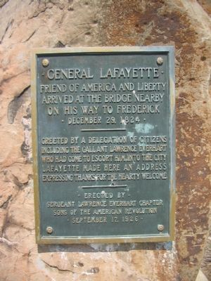 General LaFayette Marker image. Click for full size.