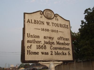 Albion W. Tourge Marker image. Click for full size.