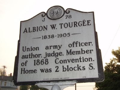 Albion W. Tourgee - Facing East image. Click for full size.