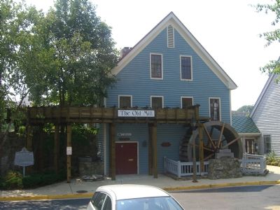 Washington’s First Journey to the Frontier Marker, in front of The Old Mill. Click for full size. Washington’s First Journey to the Frontier Marker, in front of The Old Mill image. Click for full size.