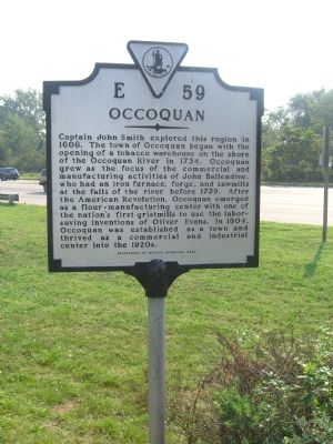 Occoquan Marker image. Click for full size.