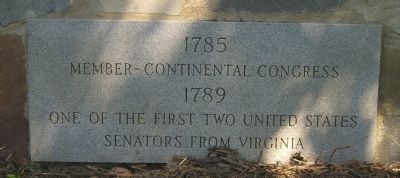A Marker on the William Grayson Bandstand Memorial. Click for full size. A Marker on the William Grayson Bandstand Memorial image. Click for full size.