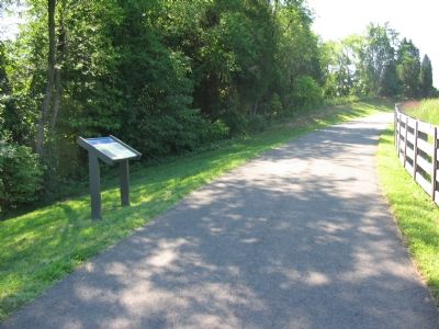 Marker Posted along the Trail up to Mayfield Fort. Click for full size. Marker Posted along the Trail up to Mayfield Fort image. Click for full size.