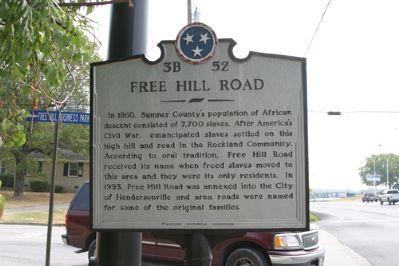 Free Hill Road - Taken Facing East. Click for full size. Free Hill Road - Taken Facing East image. Click for full size.