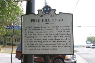 Free Hill Road - Taken Facing East image. Click for full size.
