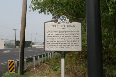 Free Hill Road - Taken Facing West. Click for full size. Free Hill Road - Taken Facing West image. Click for full size.
