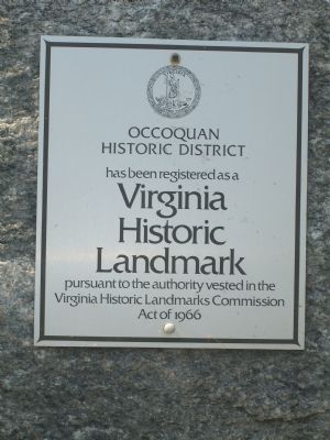 Virginia Historic Landmark Plaque. Click for full size. Virginia Historic Landmark Plaque image. Click for full size.