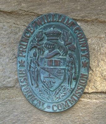 Prince William County Historical Commission Plaque. Click for full size. Prince William County Historical Commission Plaque image. Click for full size.