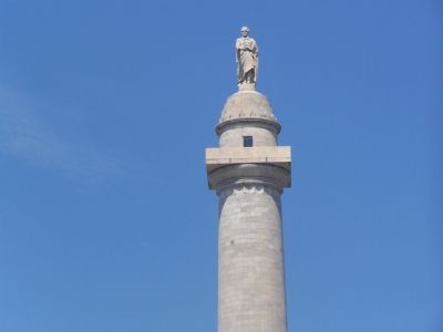 Washington Monument heading north on Charles Street image. Click for full size.