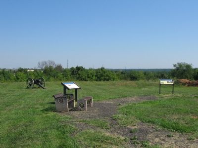 The Quaker Gun Marker is on the Right image. Click for full size.