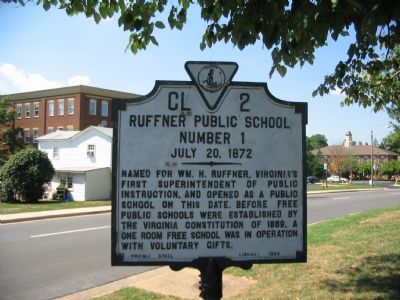 Ruffner Public School Marker image. Click for full size.