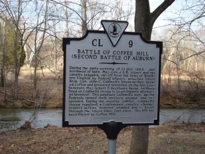 Battle of Coffee Hill Marker image. Click for full size.