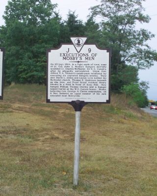 Execution of Mosby's Men Marker image, Touch for more information