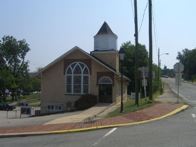 Ebenezer Baptist Church and Marker. Click for full size. Ebenezer Baptist Church and Marker image. Click for full size.
