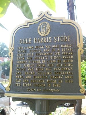 Ogle Harris' Store Marker (Obverse) image. Click for full size.