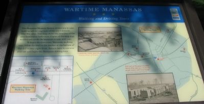 Wartime Manassas - Walking and Driving Tours Marker image. Click for full size.