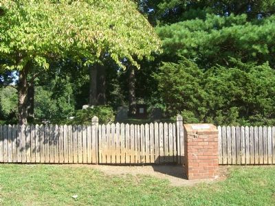 Entrance to Howison Homestead Cemetery image. Click for full size.