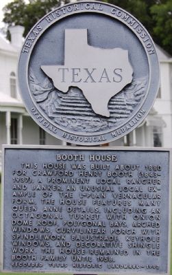 Booth House Marker image. Click for full size.