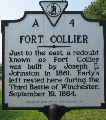 Fort Collier Marker. Click for full size. Fort Collier Marker image. Click for full size.