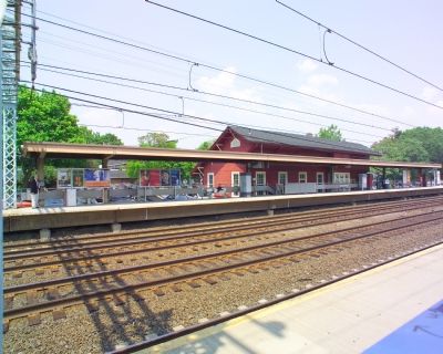 Station, Platform and Tracks image. Click for full size.