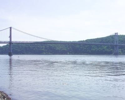 Hudson River and Mid Hudson Bridge image. Click for full size.