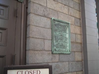King�s Chapel Marker image. Click for full size.