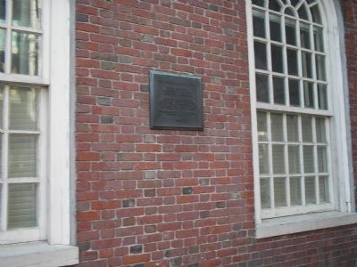 Old South Meeting House Marker image. Click for full size.