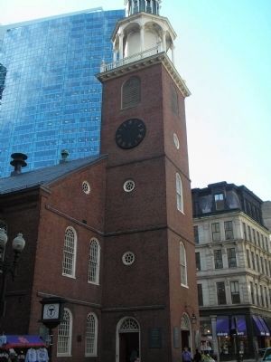Old South Meeting House image. Click for full size.
