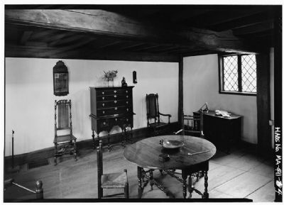 South Room (hall), looking southwest image. Click for full size.