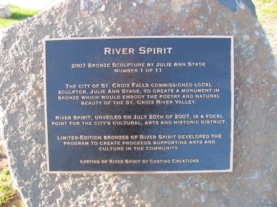 River Spirit Marker image. Click for full size.