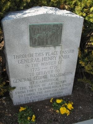 Gen. Henry Knox Trail Marker image. Click for full size.