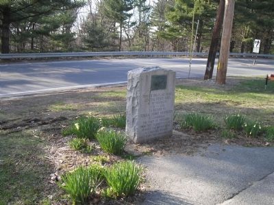 Knox Trail Marker in Wayland. Click for full size. Knox Trail Marker in Wayland image. Click for full size.