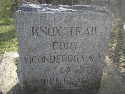 Knox Trail Marker image. Click for full size.