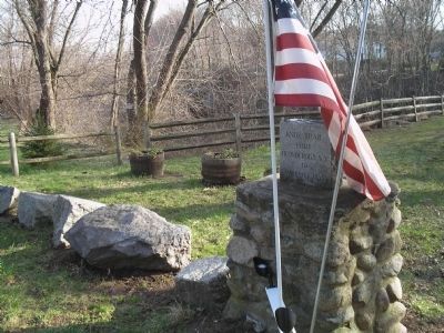 Knox Trail Marker in Wayland image. Click for full size.