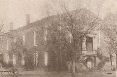 Abbeville County's Fifth Courthouse<br>1872-1908 image. Click for full size.